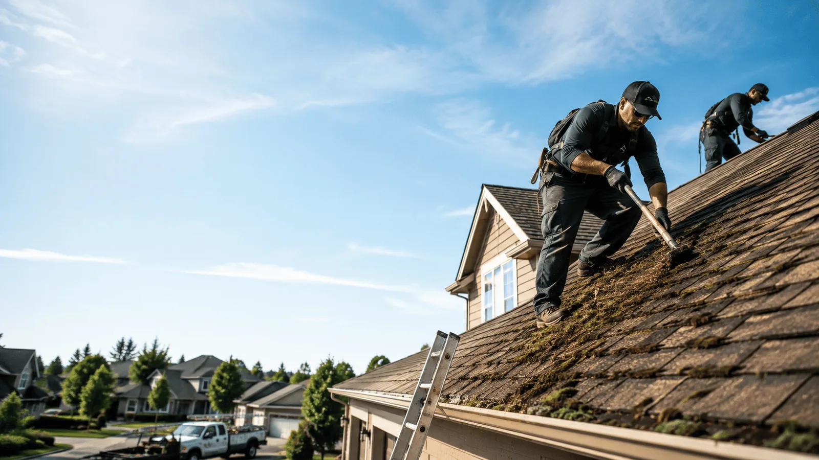 Roof Moss Removal in Henderson, MI near me